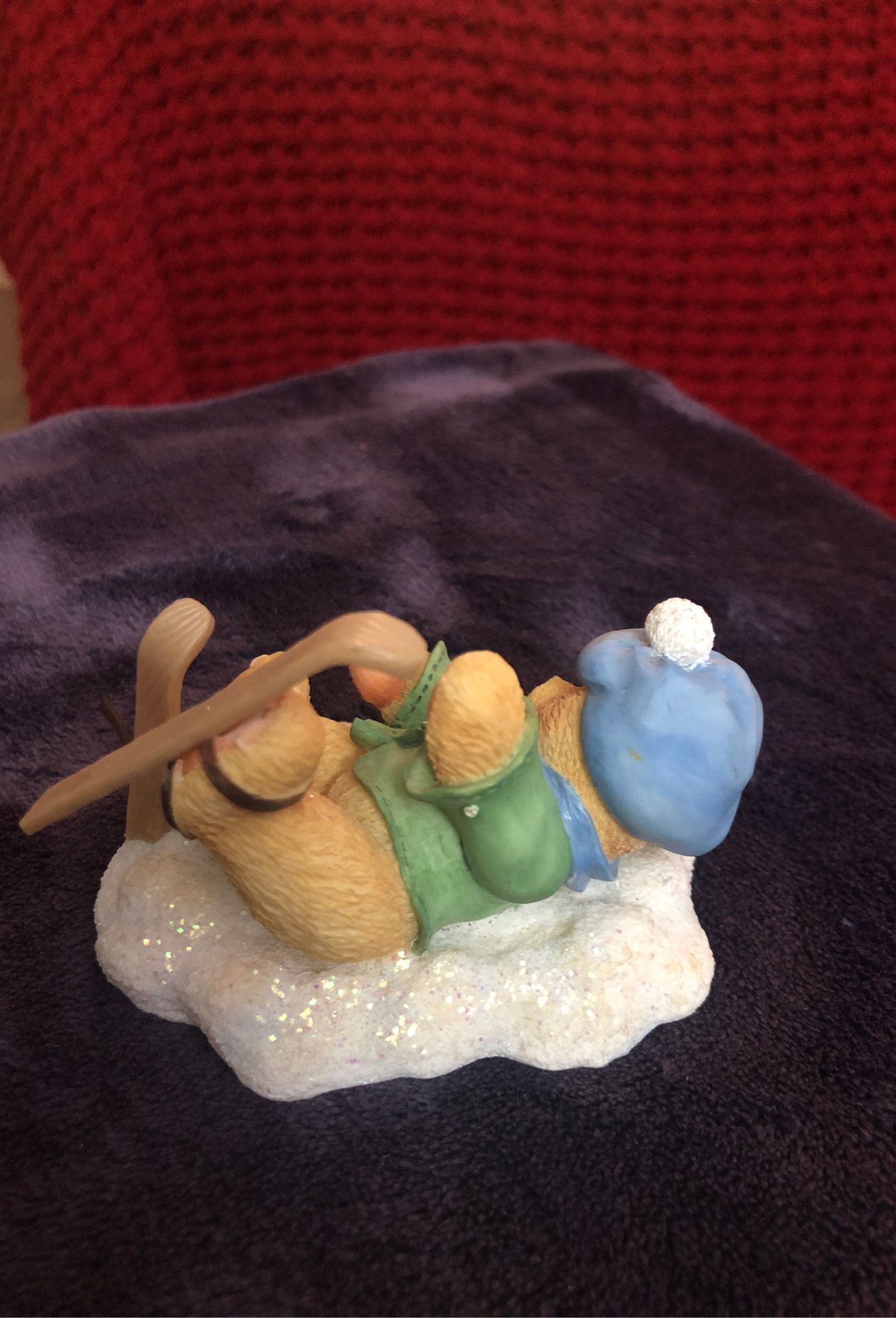 Cherished Teddies I’m Head Over Skis For You