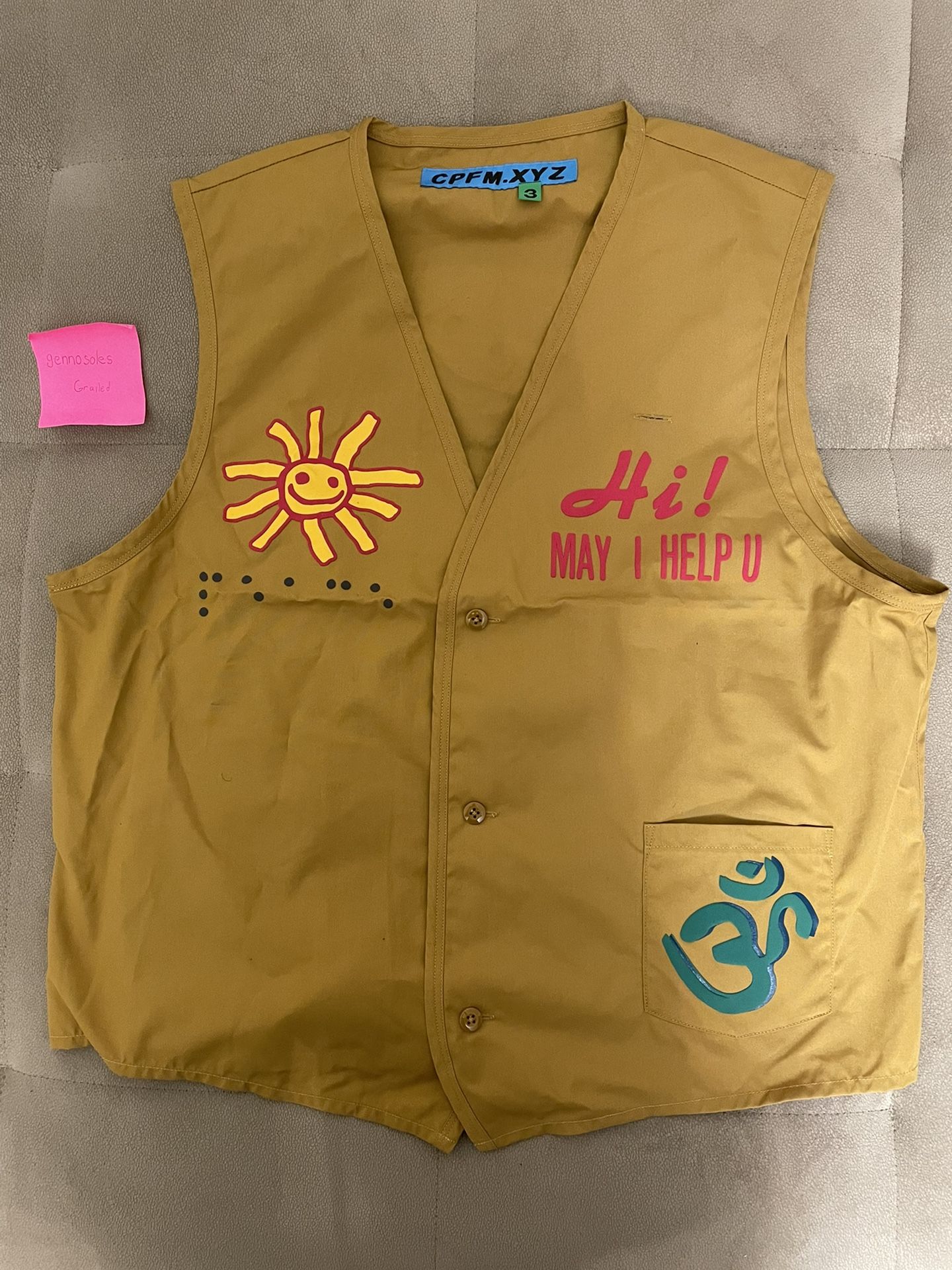 CPFM VEST LARGE