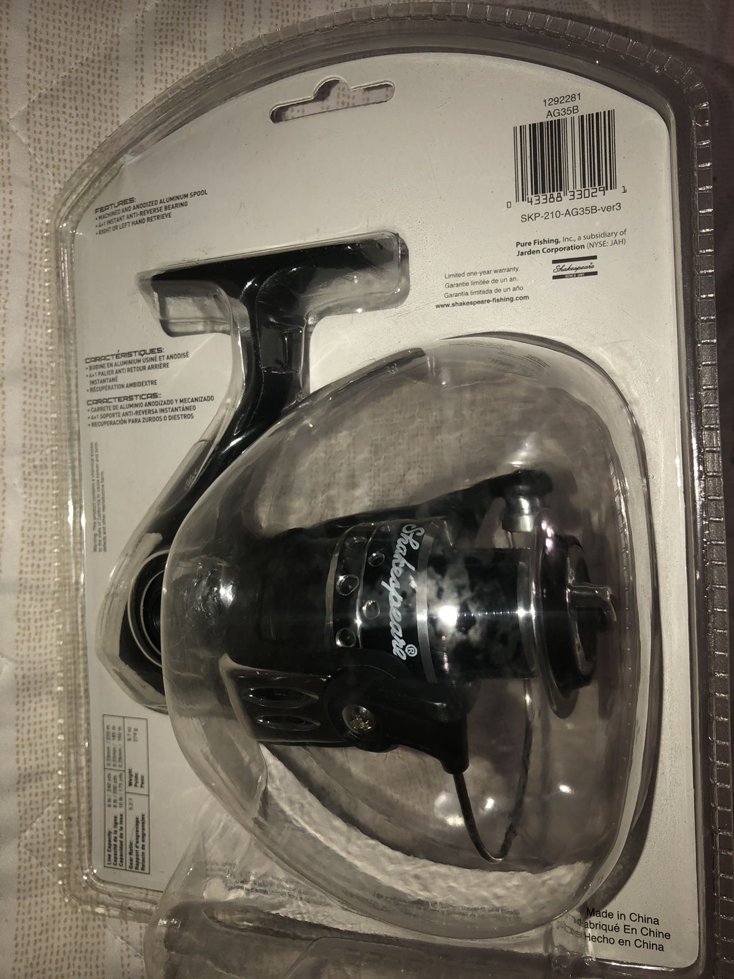 Shakespeare Agility AG35 Spinning Reel
