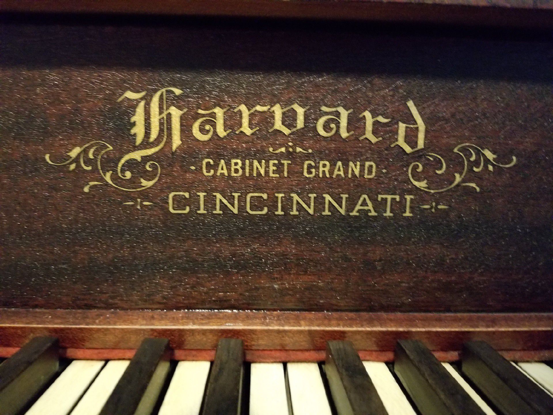 smith and barnes chicago cabinet grand upright piano