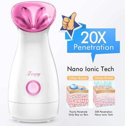 Nano Ionic Facial Steamer, Blackhead Kit Thumbnail