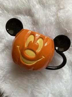 DISNEY Mickey Mouse Pumpkin Mug New Thumbnail