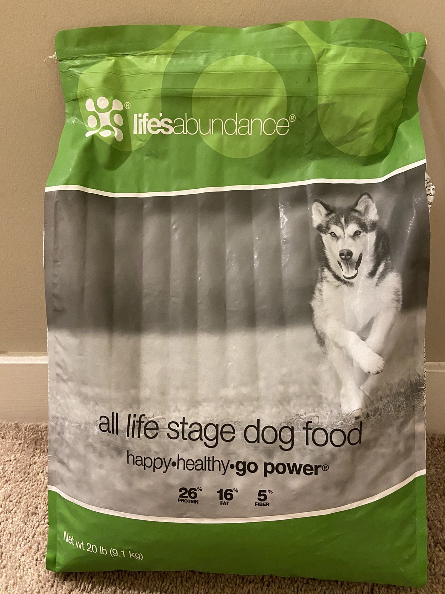 Life’s Abundance All Life Stage Dog Food-20 lb