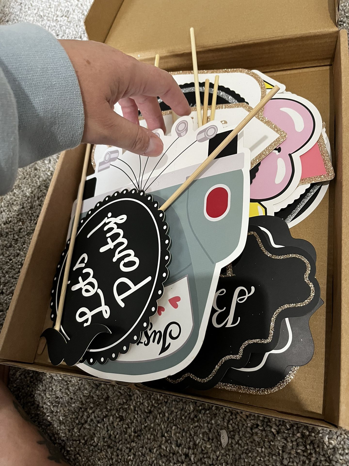 Wedding Photo Booth Props
