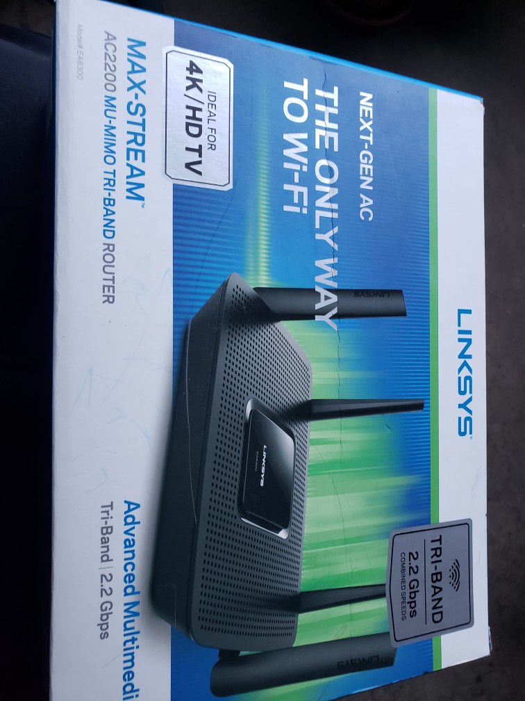 Linksys AC2200 Tri-band Router