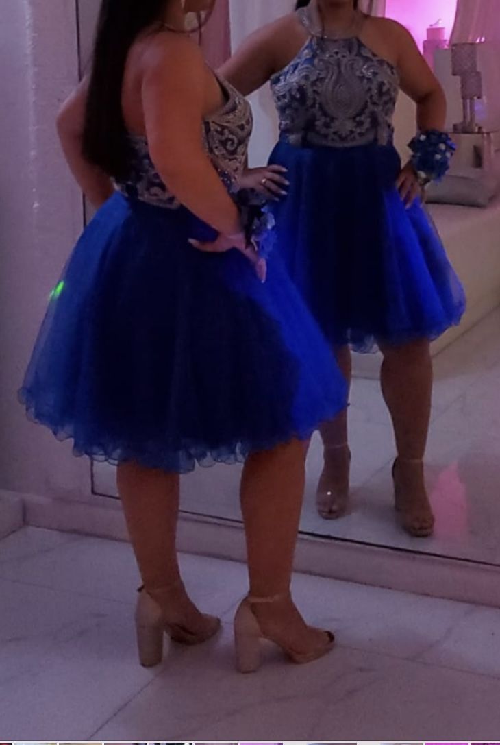 Royal blue Party dress