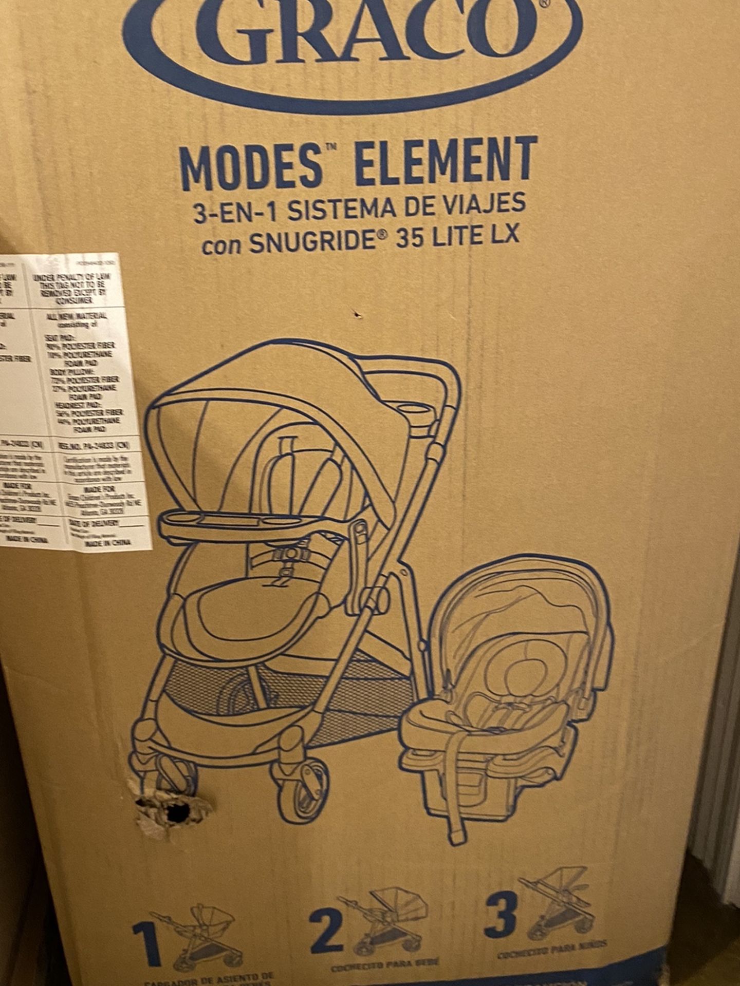 Unopened GRACO Stroller & Infant Car Seat