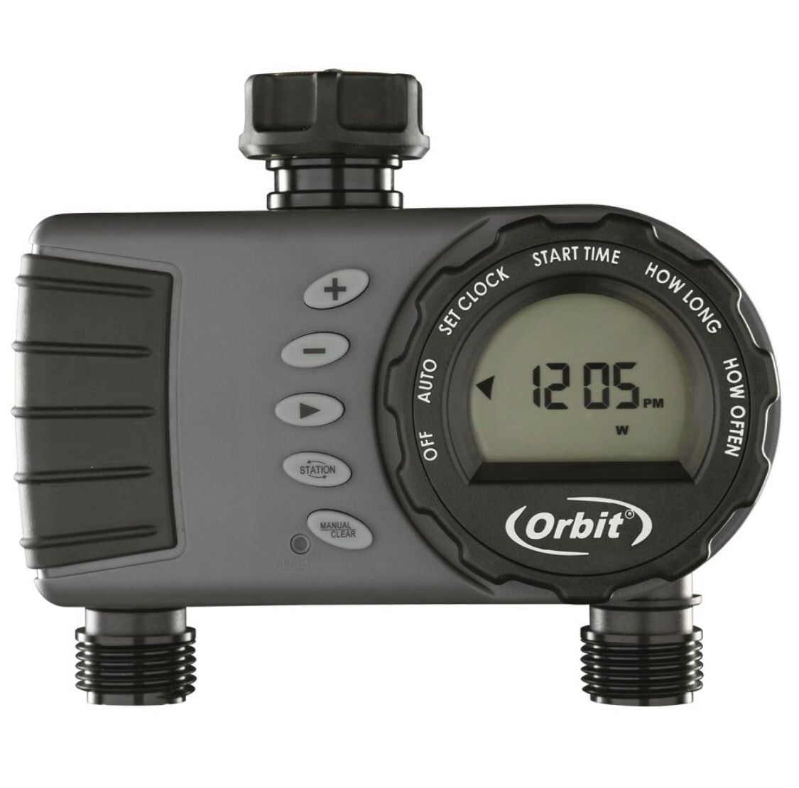 Orbit 2 output port digital hose end timer, model - 24713