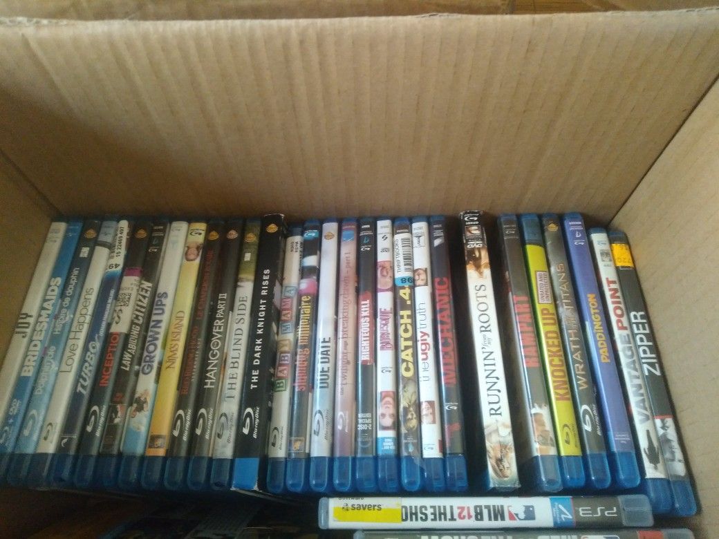 DVDs Bluerays Ps3 Games