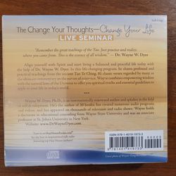 Change Your Thoughts Change Your Life Audio CD Dr Wayne Dyer Thumbnail
