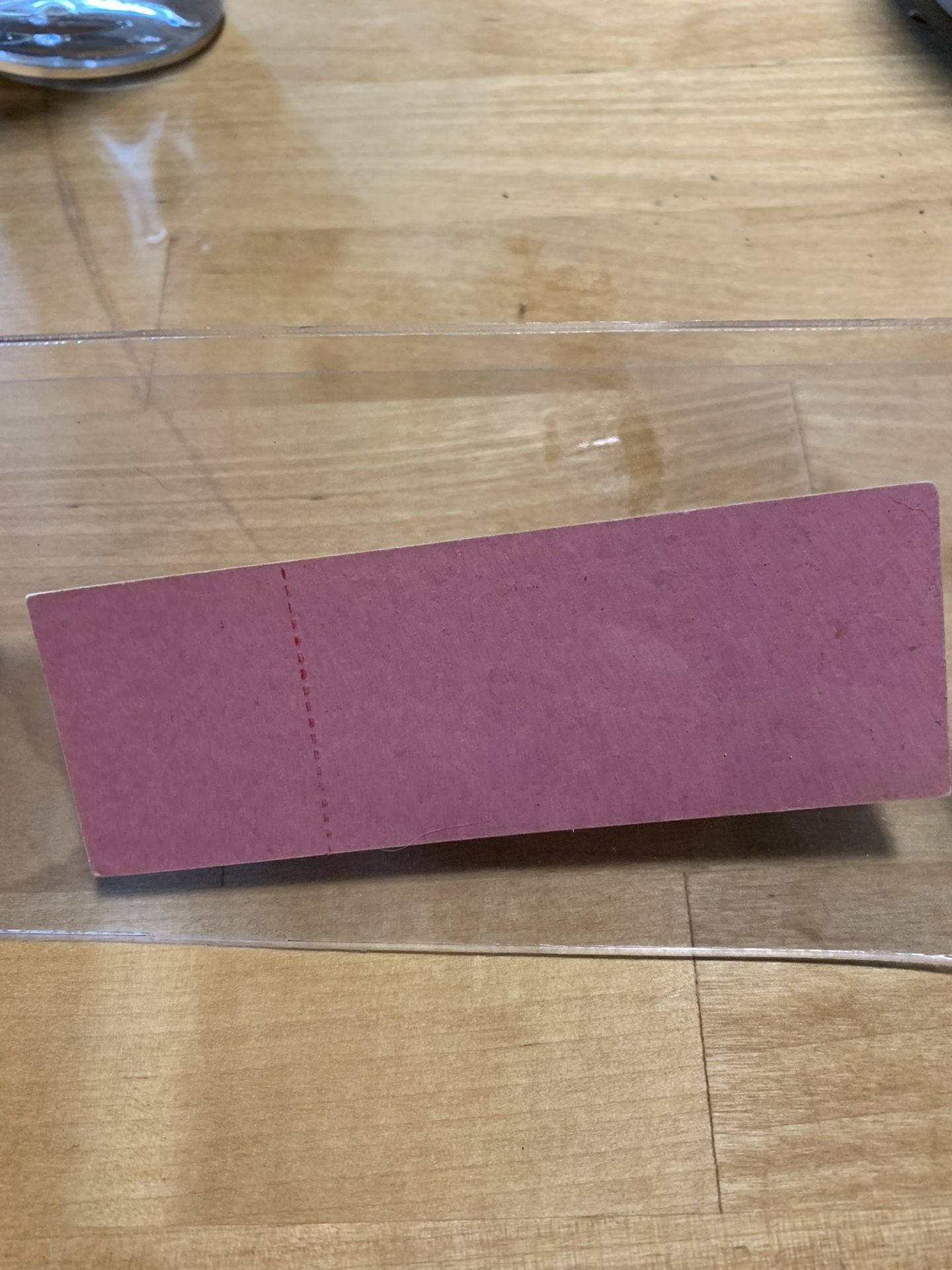 First Chicago bulls Season Ticket Stub