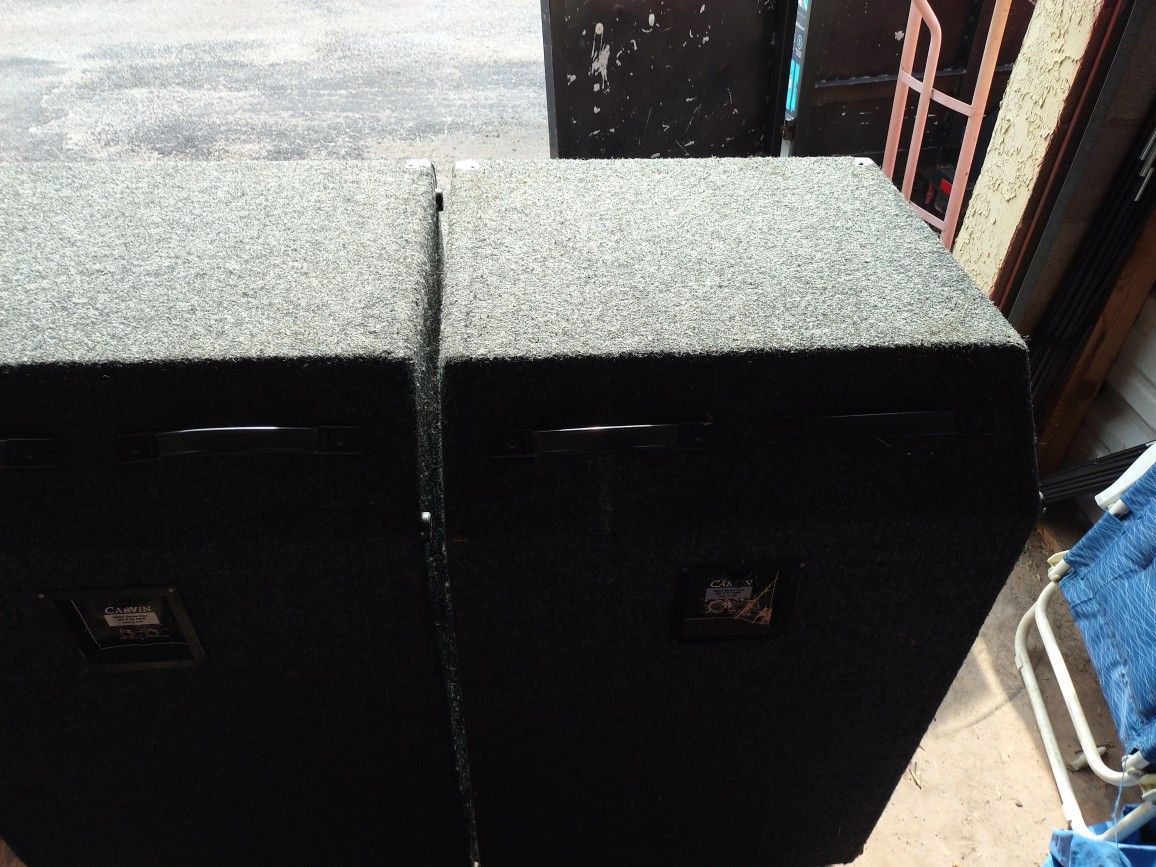 Pair Carvin Speakers
