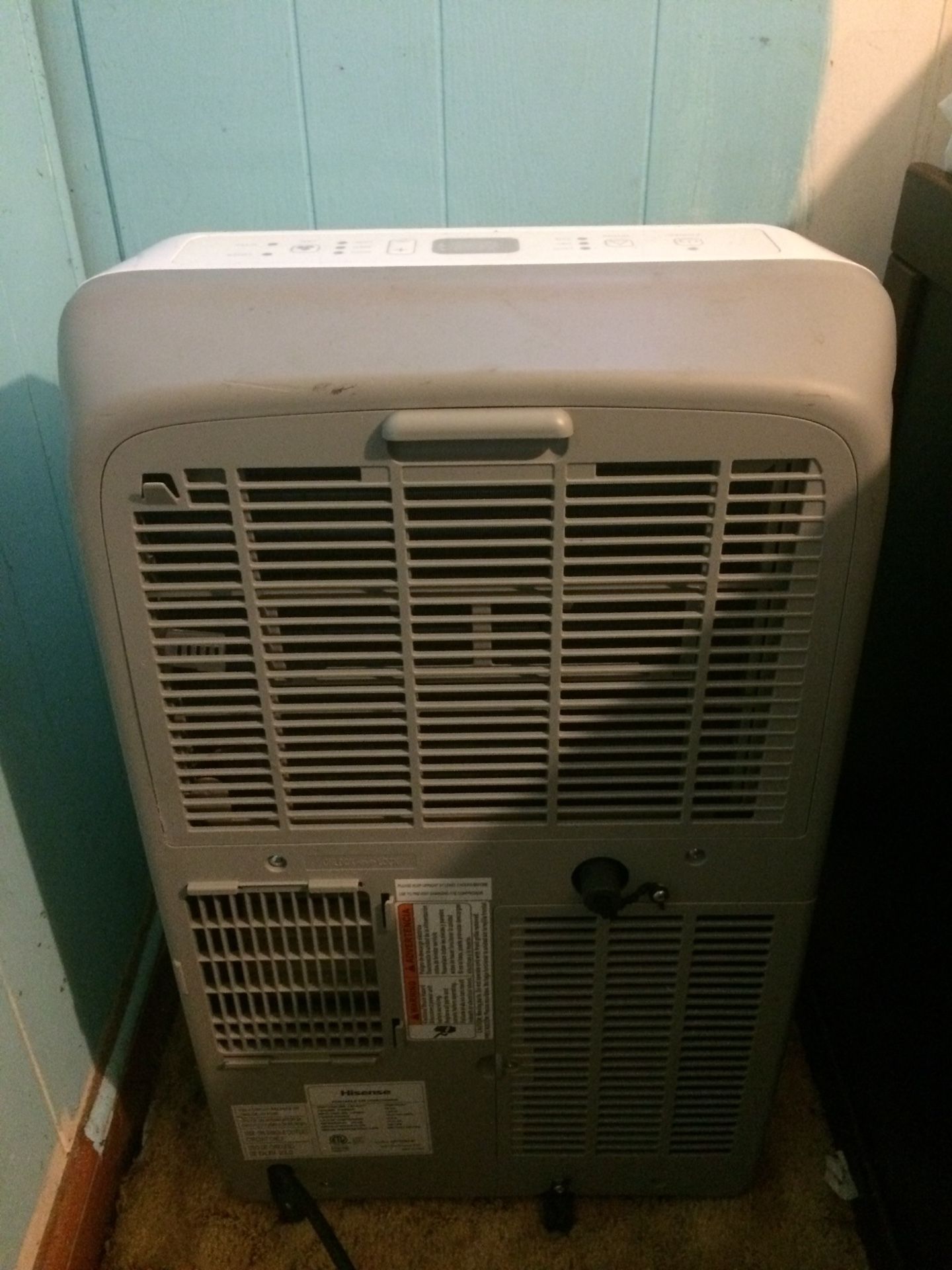 Hisense portable air conditioner AC model AP10cr1w 10,000 BTU 1140 ...