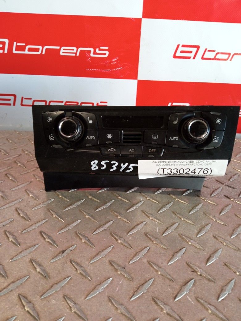 A/C Control Switch For 2012 Audi A4 Stock 85345