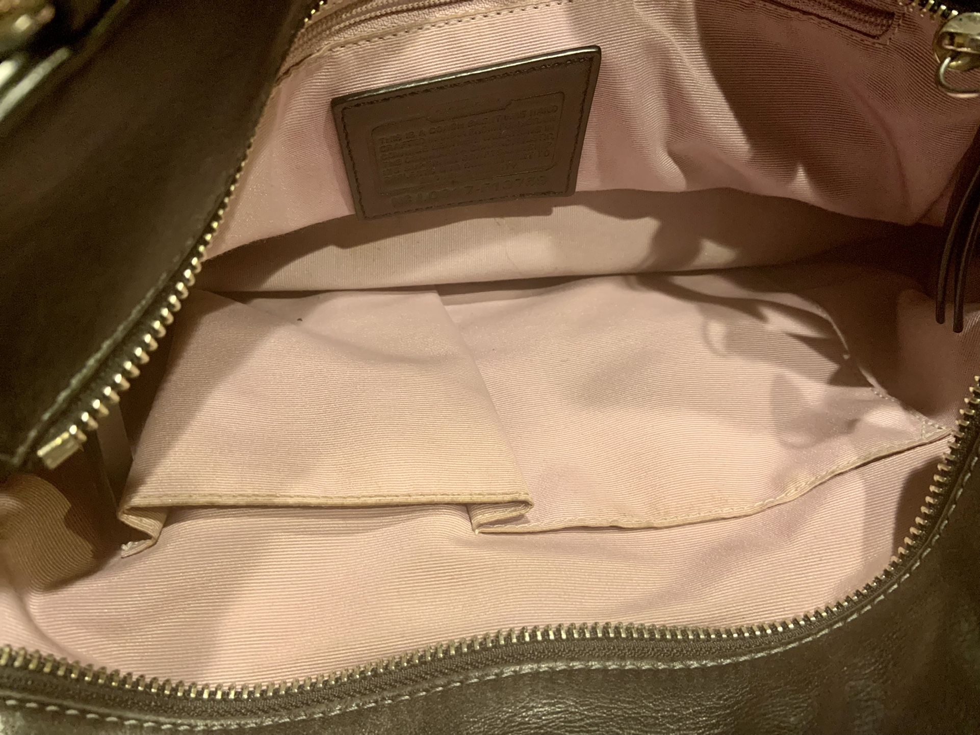 Coach Leather Handbag