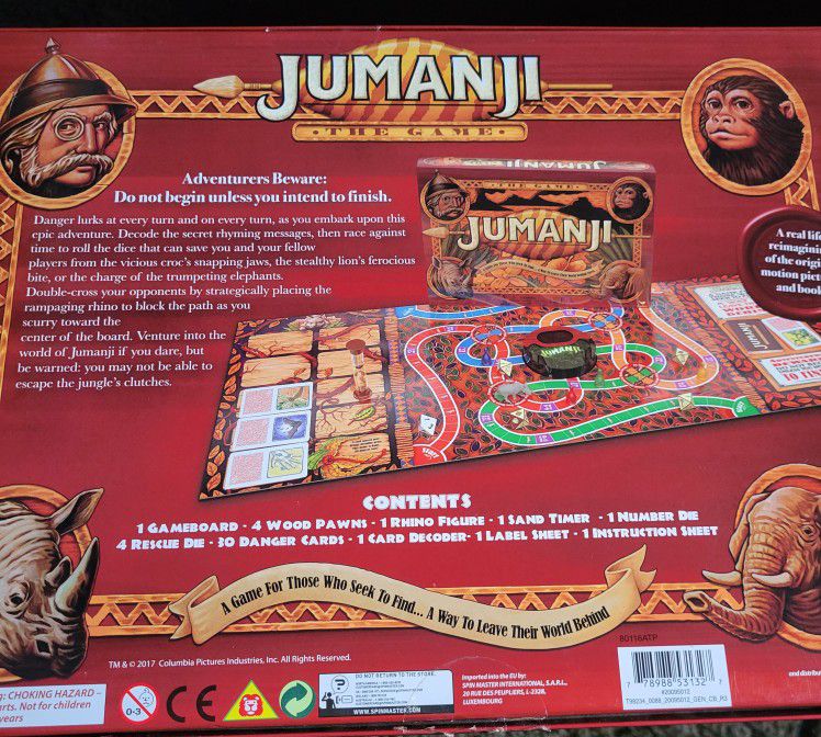 Board Game  Jumanji 🎲 