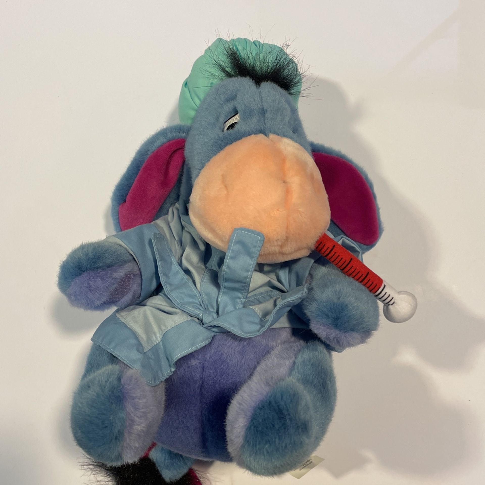 Winnie The Pooh Eeyore Sick Plush Thermometer 14”