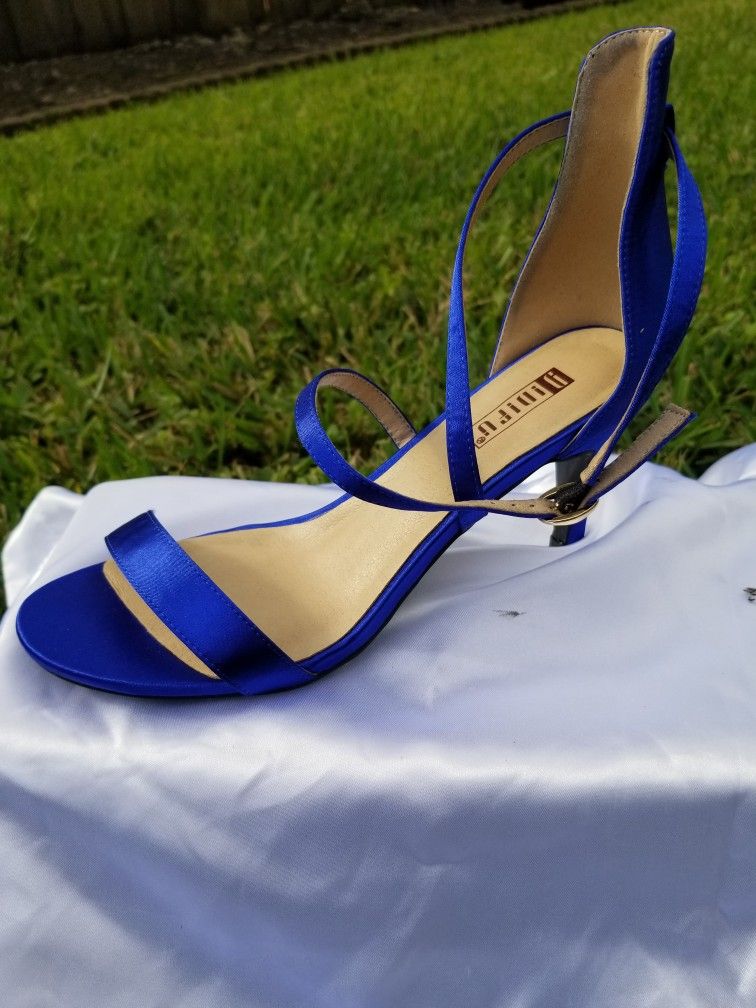 Royal Blue Size 7 Dress Heels