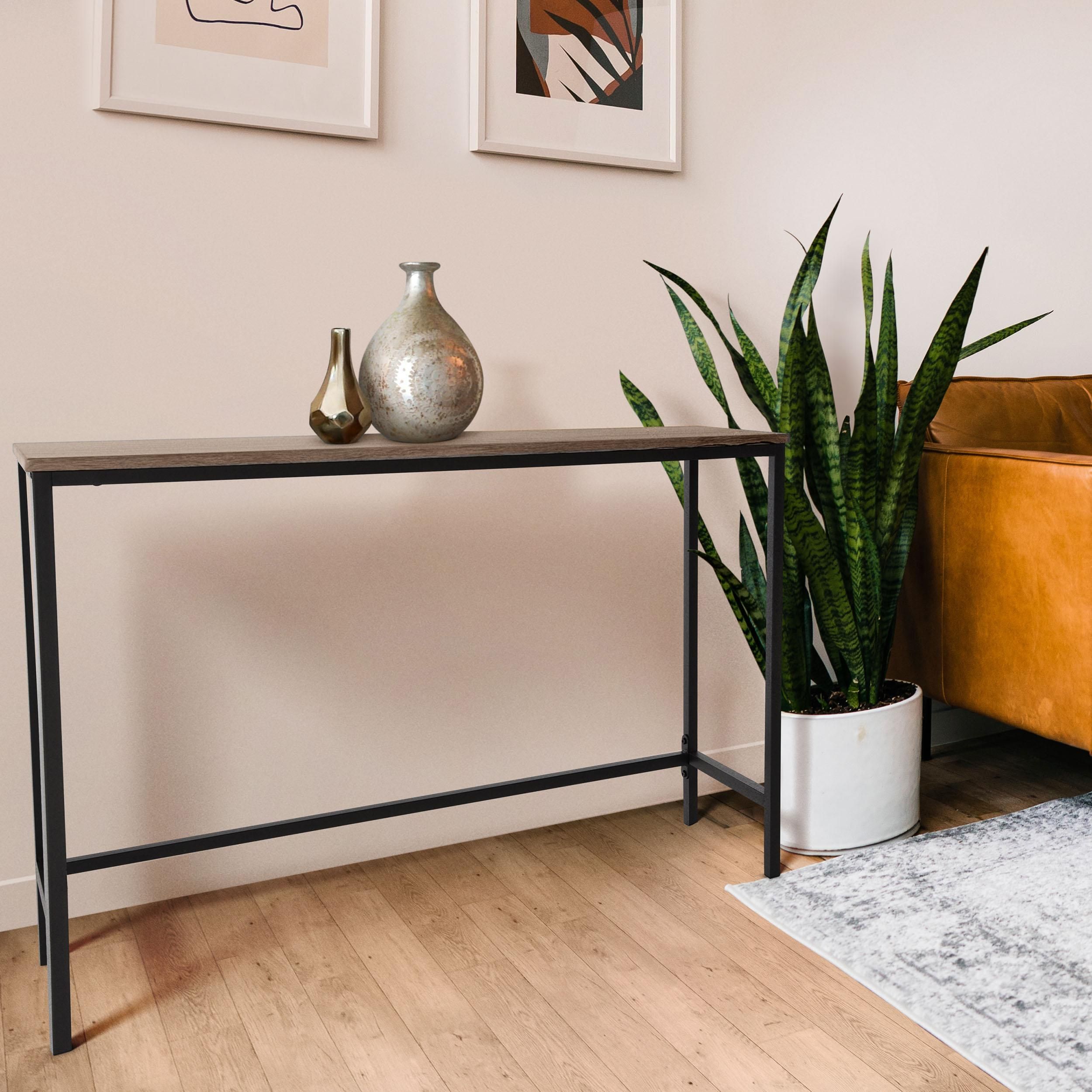 Zenvida Sofa Console Table For Hallway Entryway Living Room