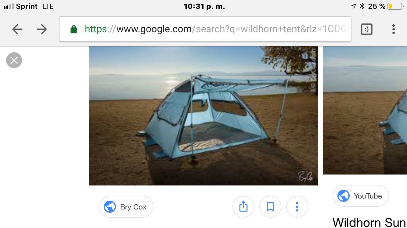 Beach Tent, Wildhorn