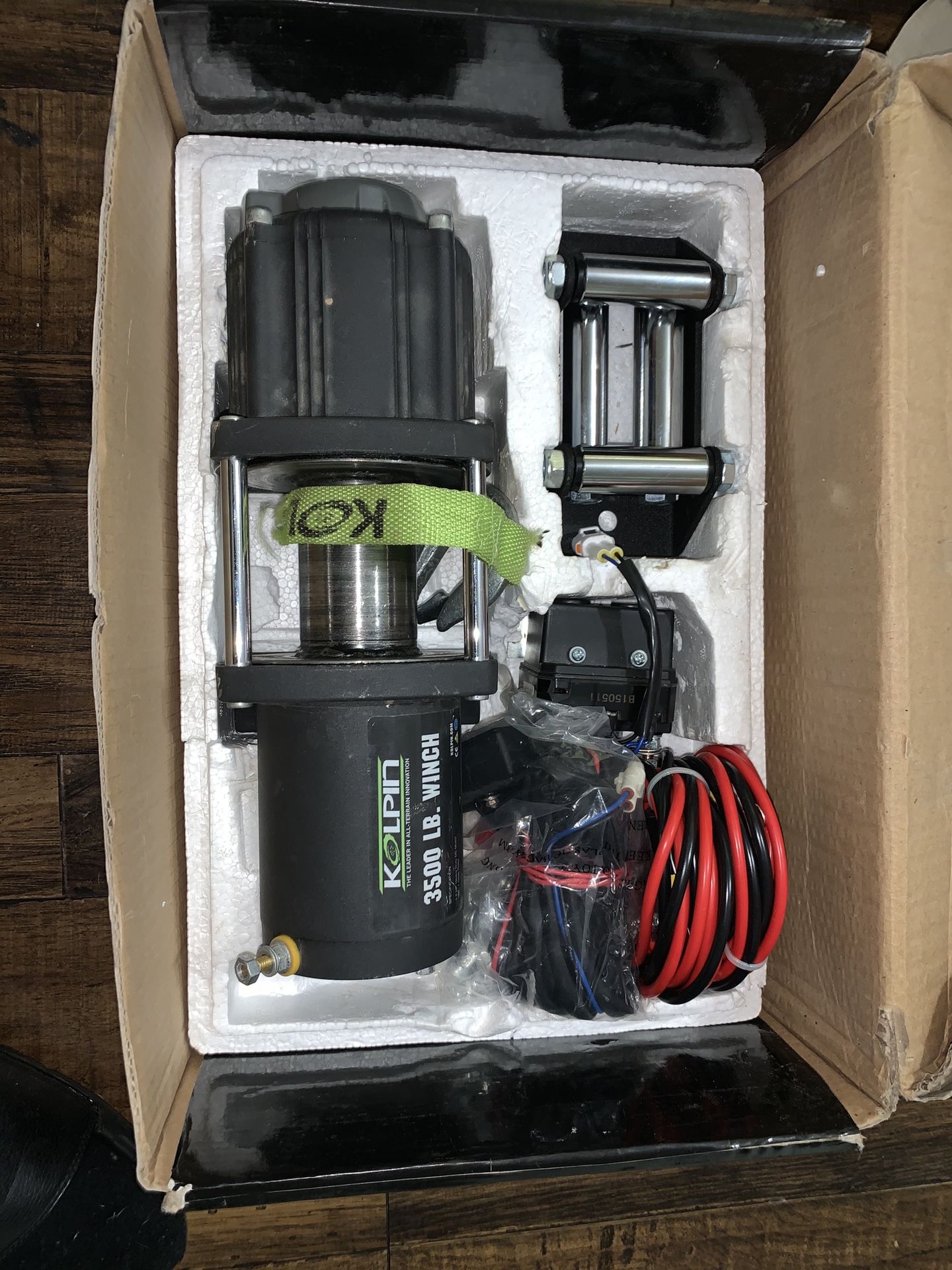 3500 lbs kolpin winch