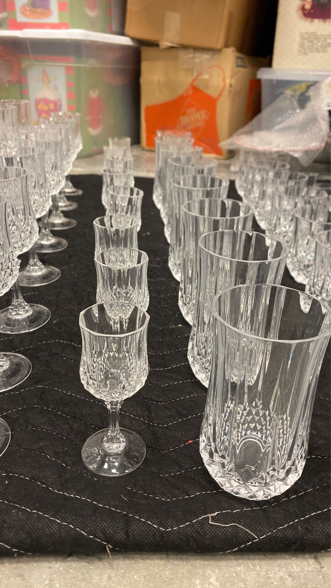 CRISTAL D’ARQUES DURAN Fine Cristal in 8 piece