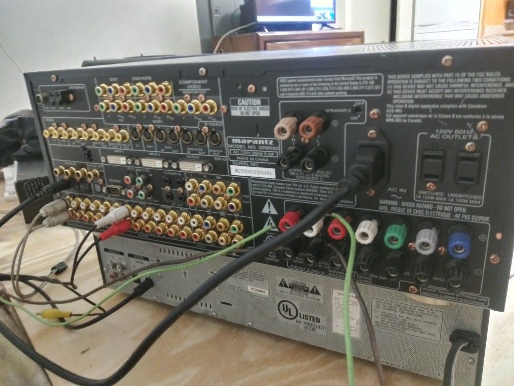 Big Marantz Receiver - Home Theater & Media Control