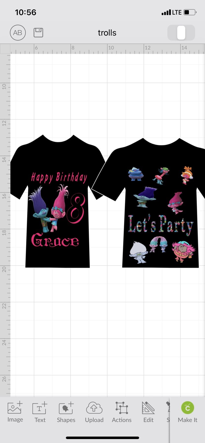Birthday shirts