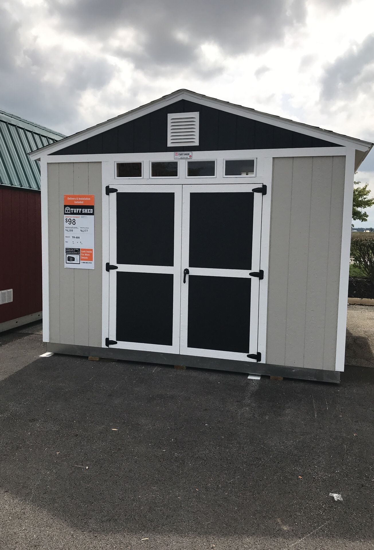 Tuff Shed Model Tr800 12x16 For Sale In Marysville Oh Offerup