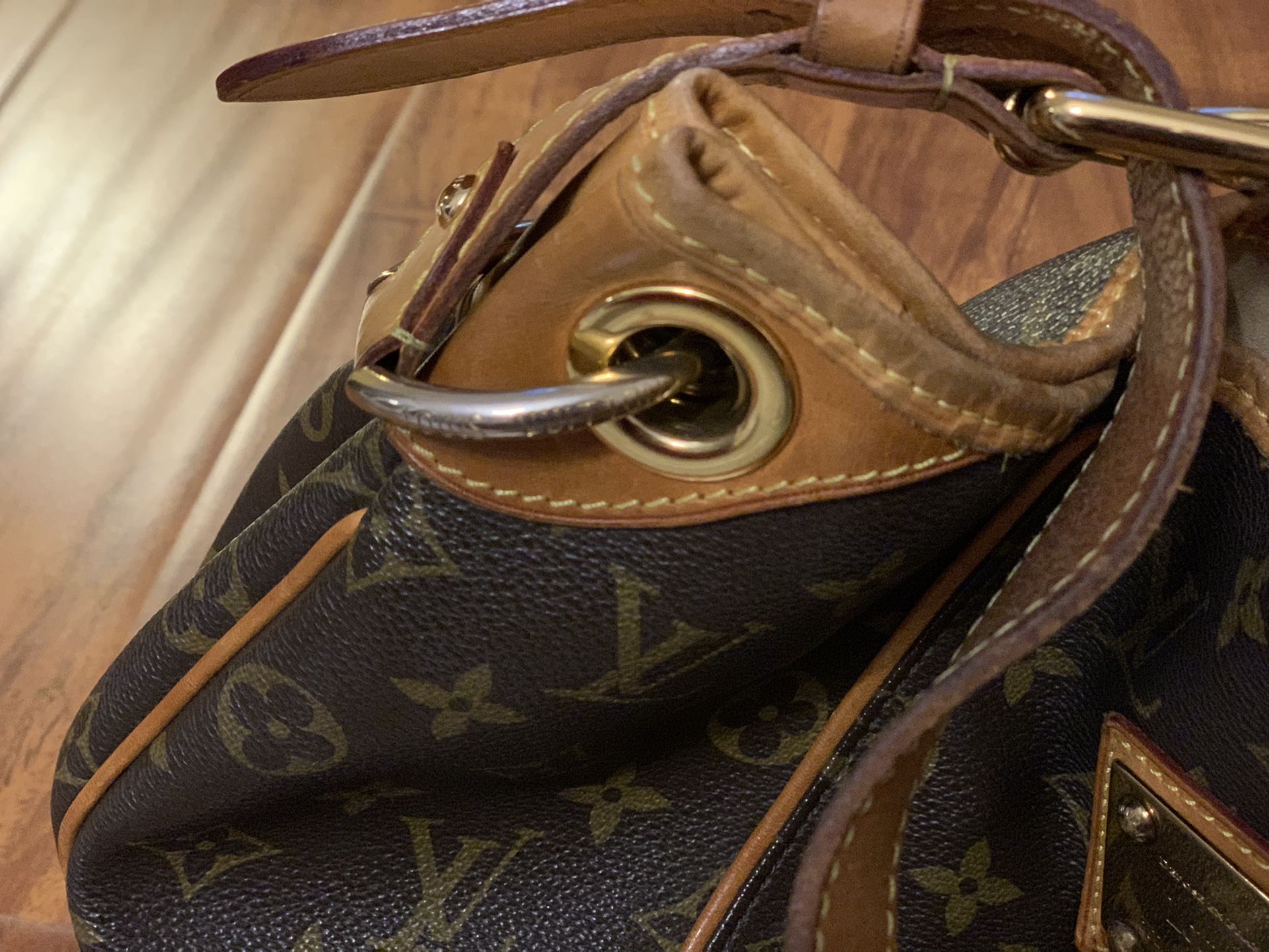 Louis Vuitton Galleria Hobo Monogram  Shoulder Bag