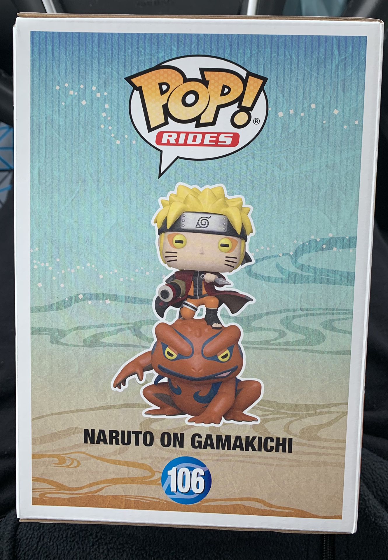 Naruto on Gamakichi HT Funko Pop