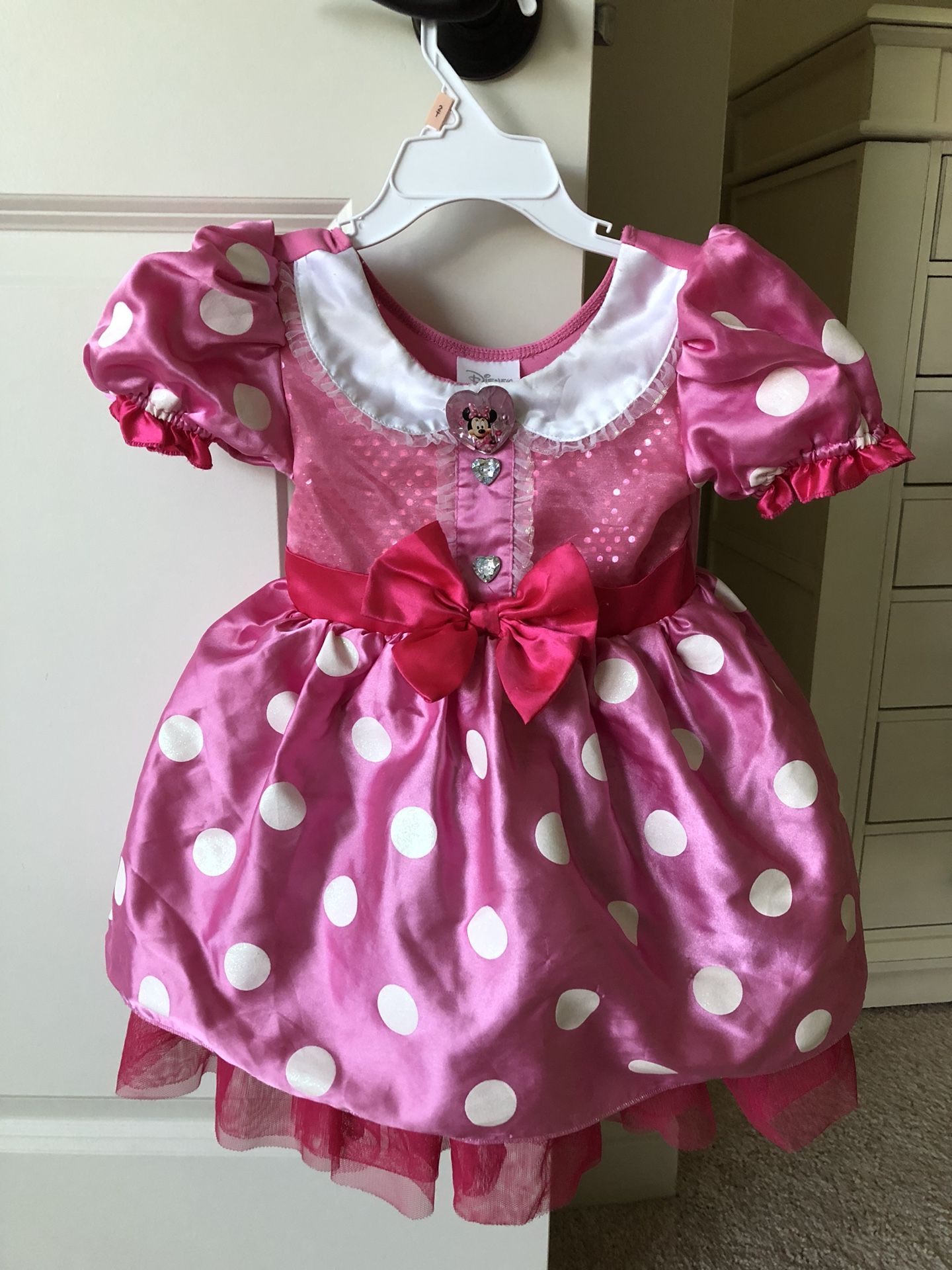 Disney Minnie Mouse costume dress with ears