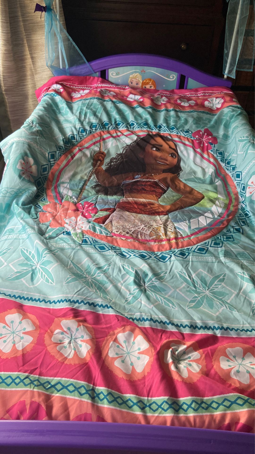 Moana toddler bedsheets