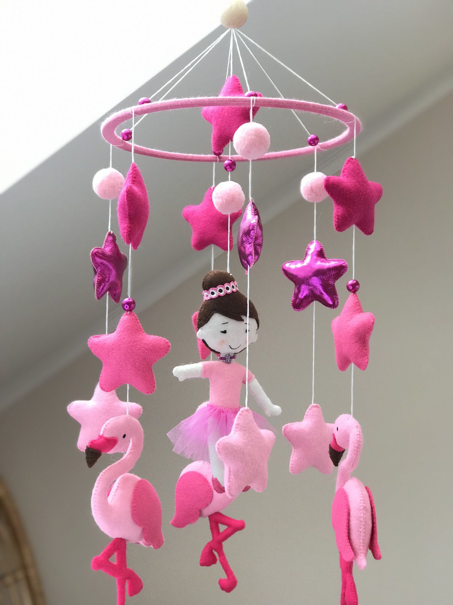 Baby Mobile Pink 