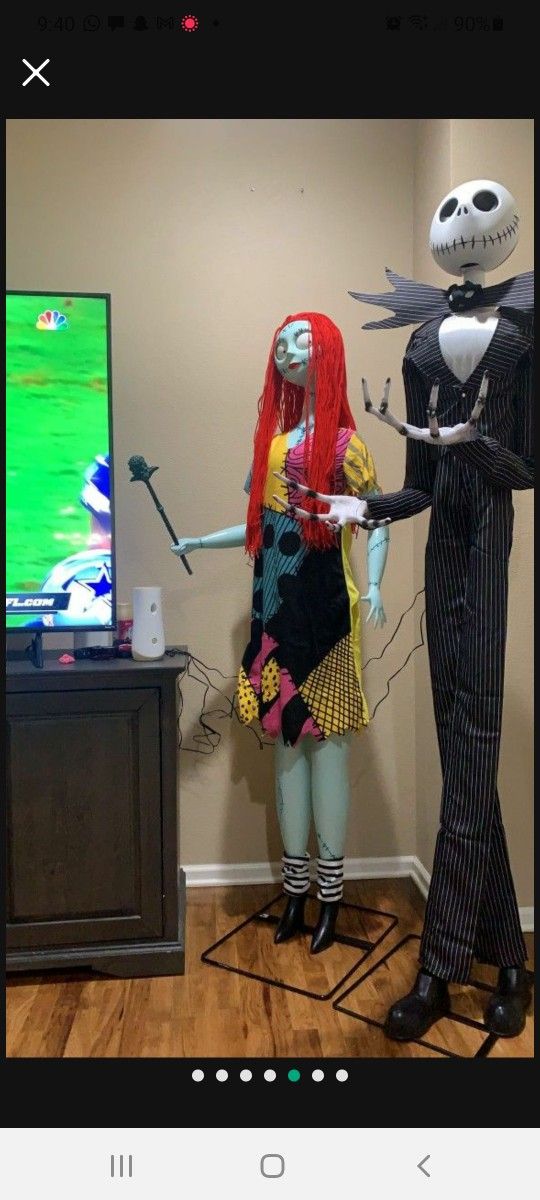 Halloween Sally Animatronic Lifesize