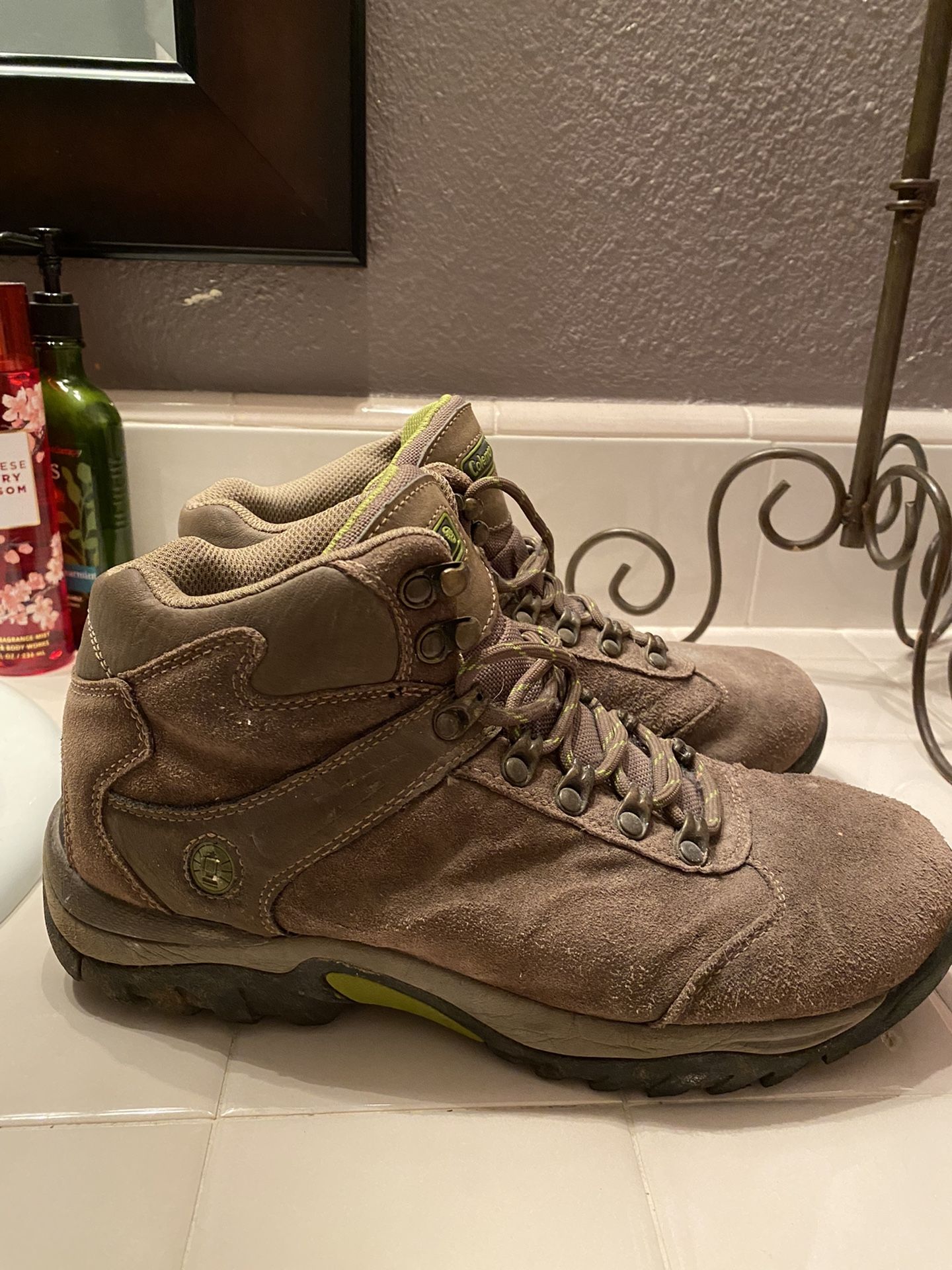 Northface Backpack And Hiking Boots