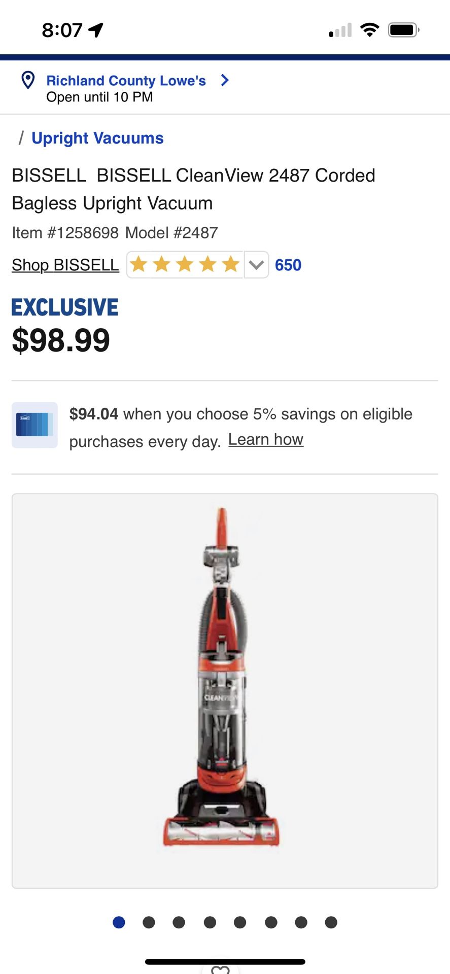 The BISSELL® CleanView® Vacuum a powerful, yet lightweight vacuum that picks up pet hair and debris across the various types of surfaces in your home