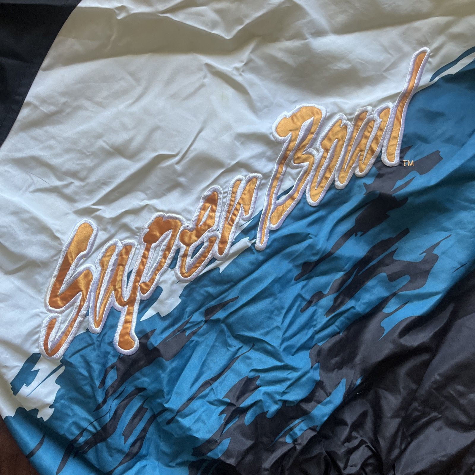 SuperBowl XXX - Vintage 1996 Logo Athletic Jacket SIZE XL 👀🔥