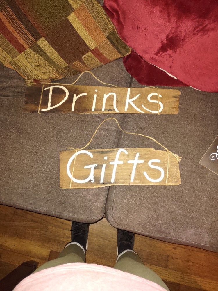 Signs For wedding, Bridal Shower, Baby Shower Or party