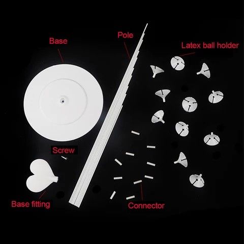 Balloon Stand Kit With Balloons
