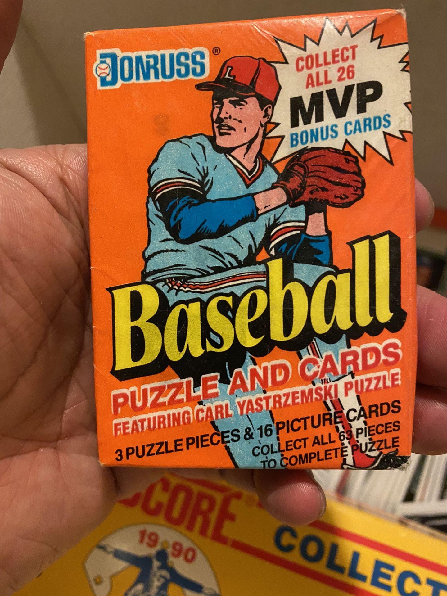 1990 Unopened Donruss Wax Pack