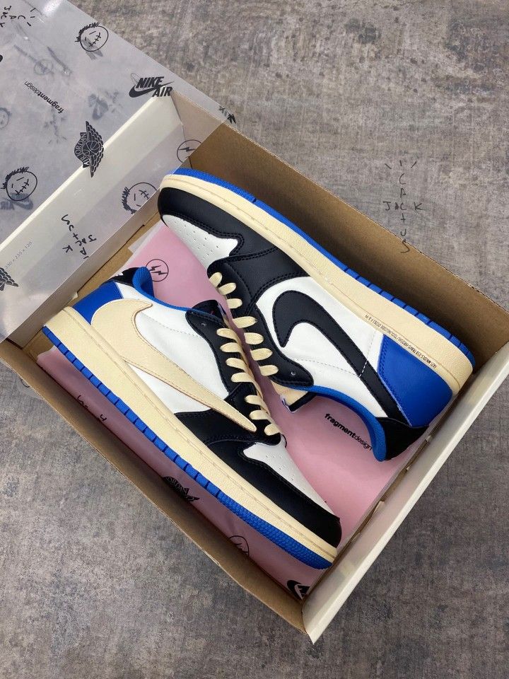 Jordan 1 Low Fragment x Travis Scott for Sale in Durham