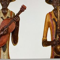 African Band Statues 40”  Thumbnail