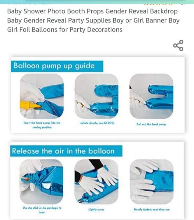 Gender Reveal Party Decor