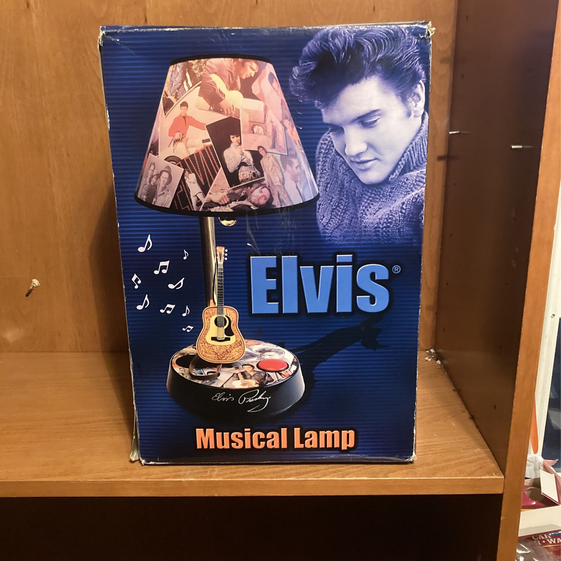 Elvis Musical Lamp