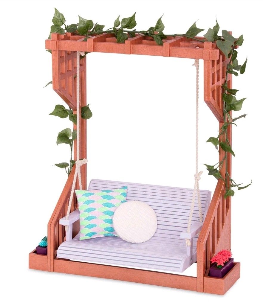 OUR GENERATION PERGOLA SWING FOR 18" DOLL
