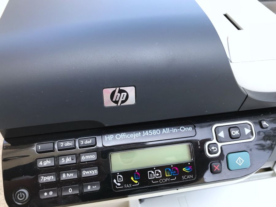 hp officejet j4580 all in one scanner software