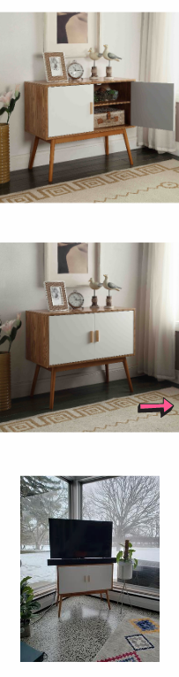 NEW Table Storage Console Wood Stand Cabinet Entertainment Center Item Table Home Furniture Drawer Hallway Sofa Entry Modern Shelf Theater *↓READ↓*
