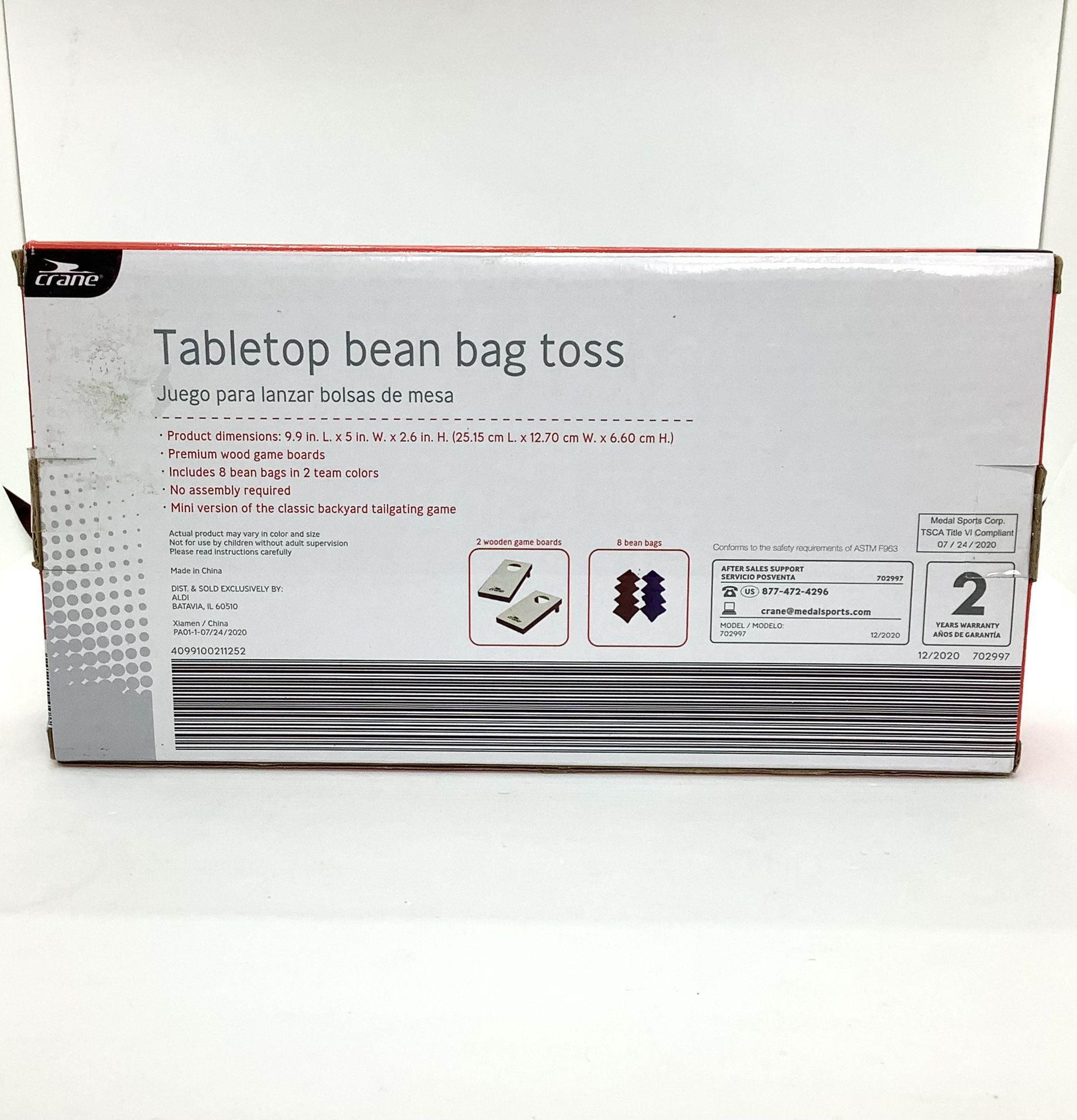 Tabletop Bean Bag Toss