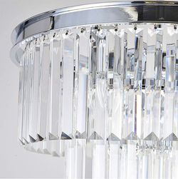 Brand new crystal chandelier/luxury chandelier/home decor/Light fixtures /home goods Thumbnail